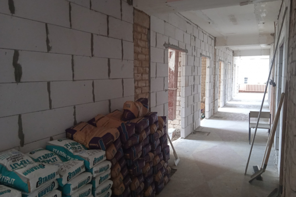 Ремонтные работы в первой окружной больнице Костромского округа №1 ускоряются